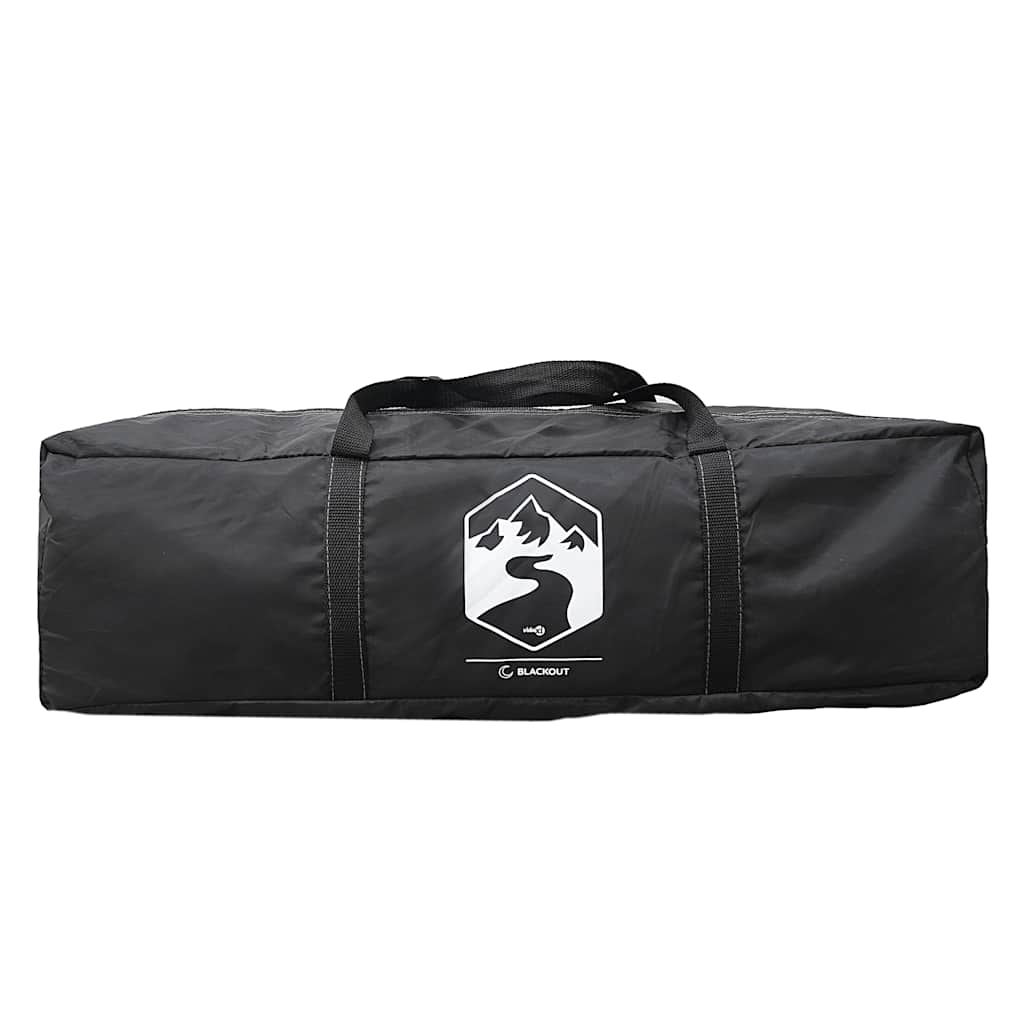 Camping Tent Dome 2-Person White Blackout Fabric Waterproof
