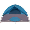Camping Tent Dome 3-Person Blue Waterproof