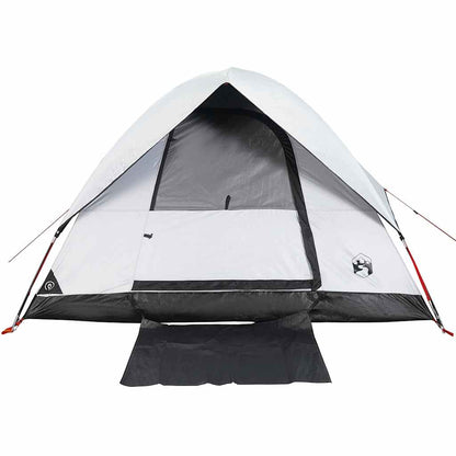 Camping Tent Dome 3-Person White Blackout Fabric Waterproof
