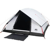 Family Tent Dome 6-Person White Blackout Fabric Waterproof