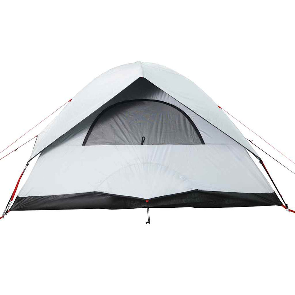 Family Tent Dome 6-Person White Blackout Fabric Waterproof