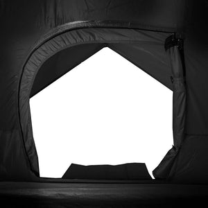 Family Tent Dome 6-Person White Blackout Fabric Waterproof