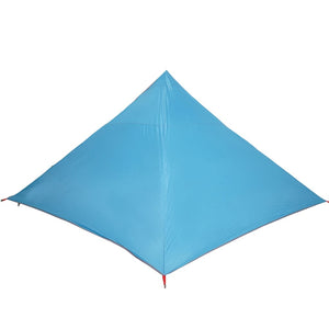 Family Tent Tipi 7-Person Blue Waterproof