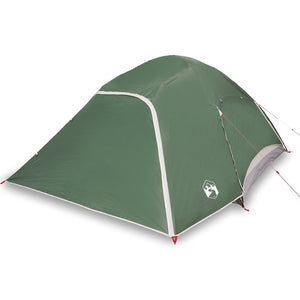 Family Tent Dome 6-Person Green Waterproof