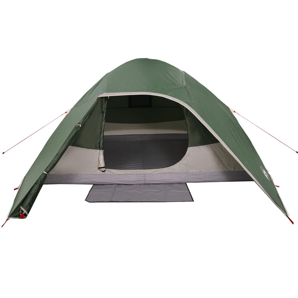 Family Tent Dome 6-Person Green Waterproof