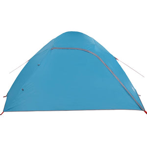 Family Tent Dome 6-Person Blue Waterproof