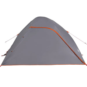 Family Tent Dome 6-Person Grey Waterproof