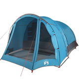 Family Tent 6-Person Blue Waterproof