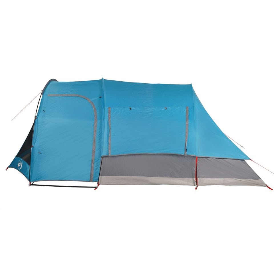 Family Tent 6-Person Blue Waterproof