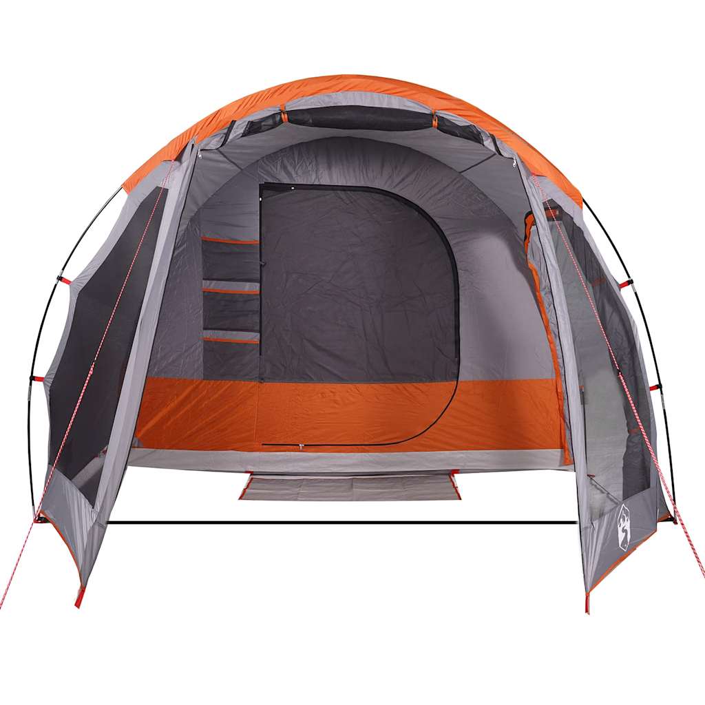 Family Tent 6-Person Grey Waterproof