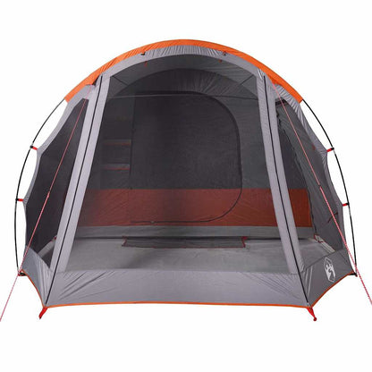 Family Tent 6-Person Grey Waterproof