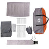 Camping Windbreak Orange 366x152x152 cm Waterproof