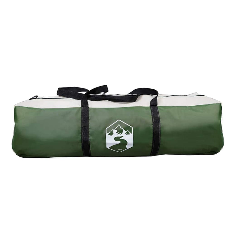 Camping Tent Tunnel 4-Person Green Waterproof