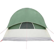 Camping Tent Tunnel 4-Person Green Waterproof
