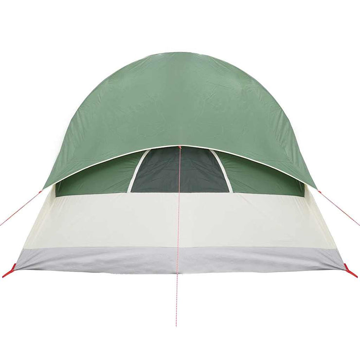 Camping Tent Tunnel 4-Person Green Waterproof