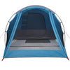 Camping Tent Tunnel 4-Person Blue Waterproof