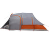 Camping Tent Tunnel 4-Person Grey Waterproof