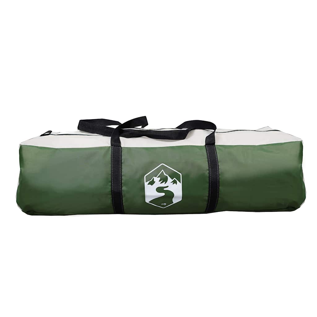 Family Tent Cabin 6-Person Green Waterproof