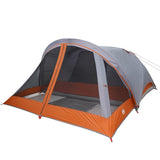 Family Tent Cabin 6-Person Grey Waterproof