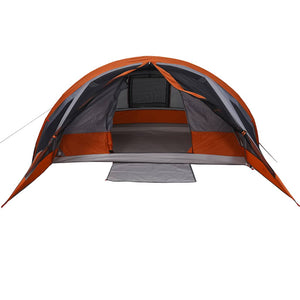 Family Tent Cabin 6-Person Grey Waterproof