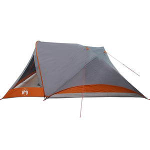 Family Tent Cabin 6-Person Grey Waterproof