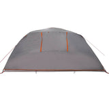 Family Tent Cabin 6-Person Grey Waterproof