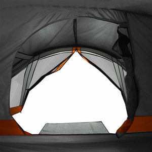 Family Tent Cabin 6-Person Grey Waterproof