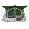 Camping Tent Cabin 5-Person Green Waterproof