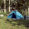 Camping Tent Dome 2-Person Blue Waterproof