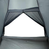 Camping Tent Dome 2-Person Grey and Orange Waterproof