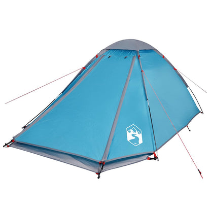 Camping Tent Dome 2-Person Blue Waterproof