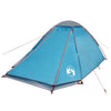 Camping Tent Dome 2-Person Blue Waterproof
