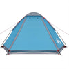 Camping Tent Dome 2-Person Blue Waterproof