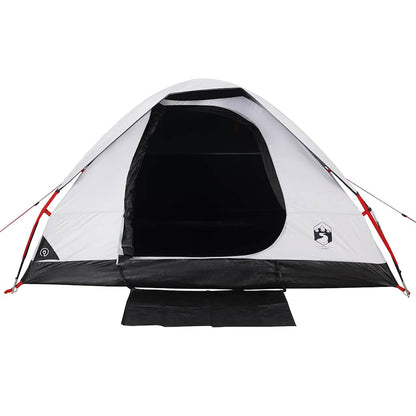 Camping Tent Dome 2-Person White Blackout Fabric Waterproof