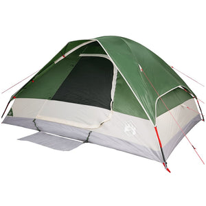 Family Tent Dome 6-Person Green Waterproof