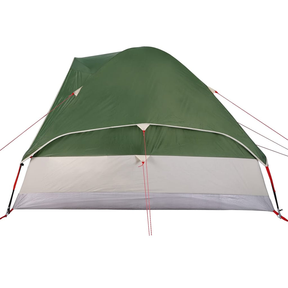 Family Tent Dome 6-Person Green Waterproof