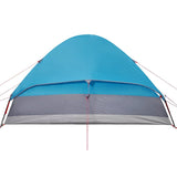 Family Tent Dome 6-Person Blue Waterproof