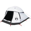 Camping Tent Dome 1-Person White Blackout Fabric Waterproof