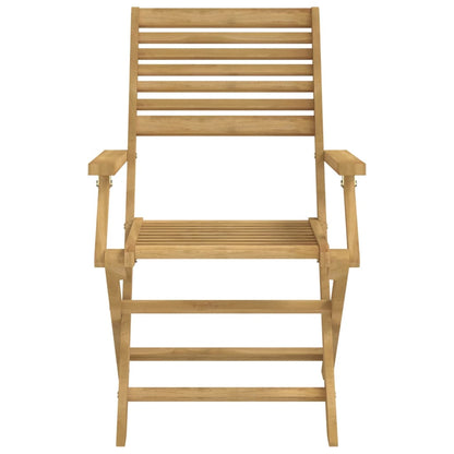 Folding Chairs 4 pcs 54,5x61,5x86,5 cm Solid Wood Acacia