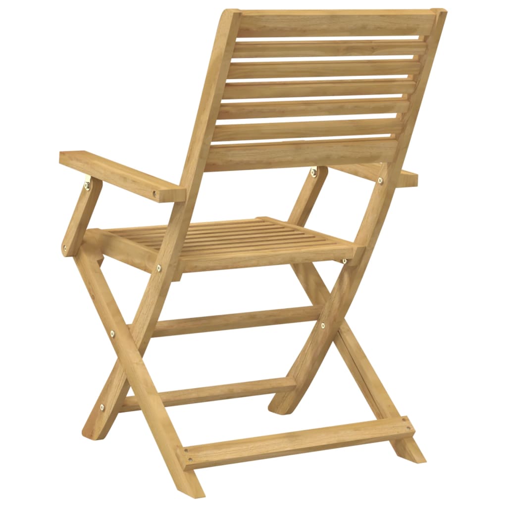 Folding Chairs 4 pcs 54,5x61,5x86,5 cm Solid Wood Acacia
