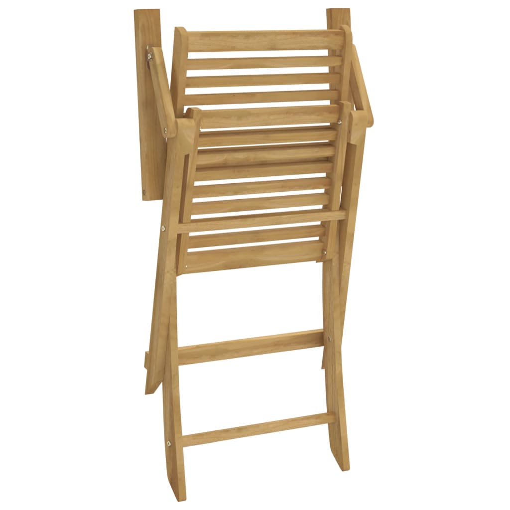 Folding Chairs 4 pcs 54,5x61,5x86,5 cm Solid Wood Acacia