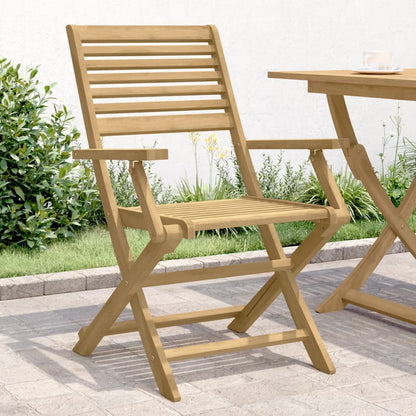 Folding Chairs 4 pcs 54,5x61,5x86,5 cm Solid Wood Acacia