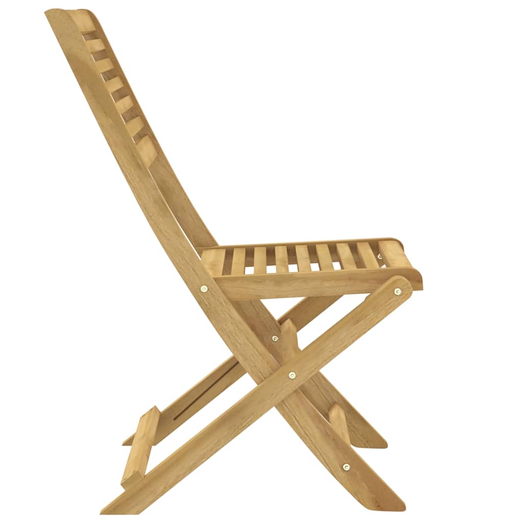 Folding Chairs 2 pcs 48,5x61,5x87 cm Solid Wood Acacia