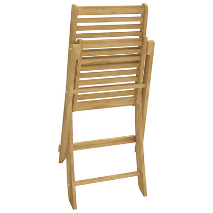 Folding Chairs 4 pcs 48,5x61,5x87 cm Solid Wood Acacia