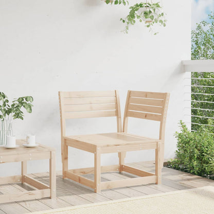 Garden Sofa | Natural Pine | Solid pine wood | 73 x 73 x 78 cm | Modular
