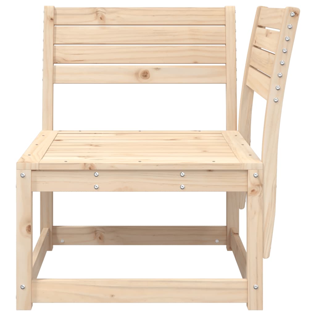 Garden Sofa | Natural Pine | Solid pine wood | 73 x 73 x 78 cm | Modular