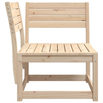 Garden Sofa | Natural Pine | Solid pine wood | 73 x 73 x 78 cm | Modular