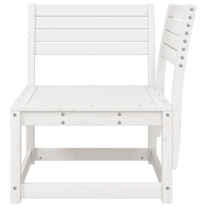 Garden Sofa | White | Solid Pine Wood | Small | Modular | Garden Sofa