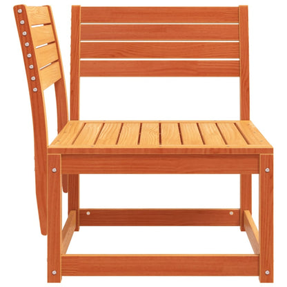 Garden Sofa | Wax Brown | Solid Pine Wood | Single | Modular