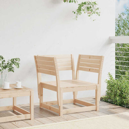 Garden Chair | Natural Pine | Solid Pine Wood | Medium | Modular